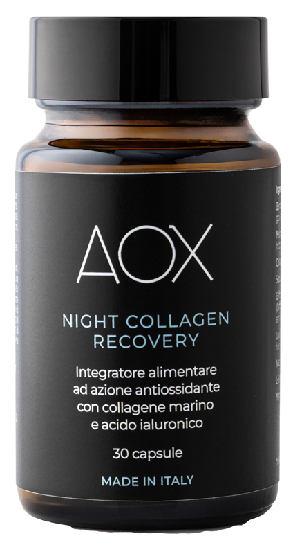 Aox Night Collagen Recov 30cps
