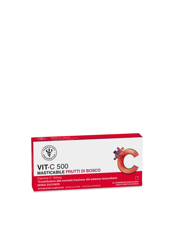Lfp Vit C 500 Mastic Frut20cpr