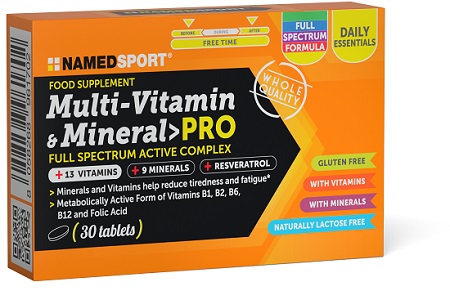 Multi Vitamin&mineral Pro30cpr