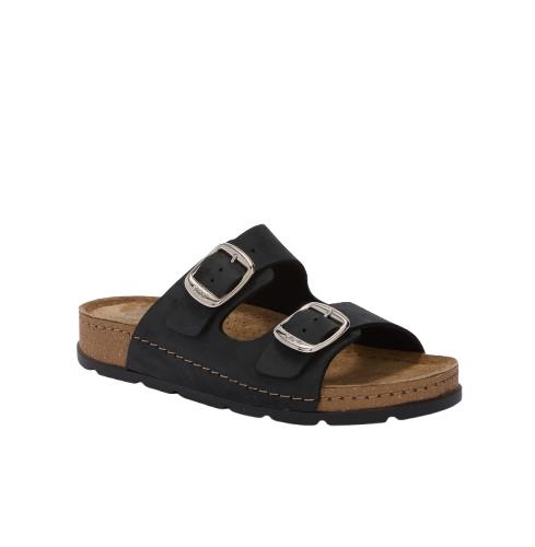 Bora 2 Buckles Leanub W Blac40